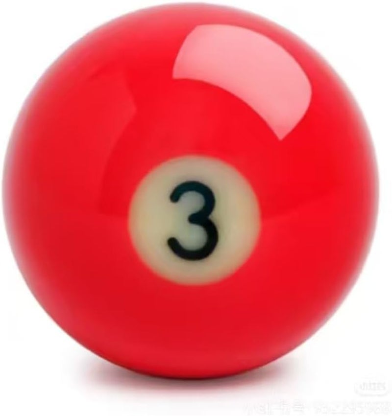 Ovewibi Replacement Billiards Ball Set, 1-1/2" Mini Size, 1.5 Inch, Replacement Balls with Cue Ball & Billiard #8 Ball, Billiards Ball Accessories - Image 1